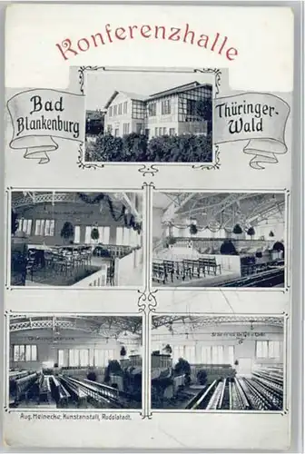 Bad Blankenburg Bad Blankenburg Konferenzhalle * / Bad Blankenburg /Saalfeld-Rudolstadt LKR