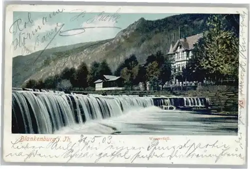 Bad Blankenburg Wasserfall x
