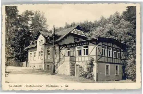 Waldheim Sachsen Gaststaette Waldfrieden *