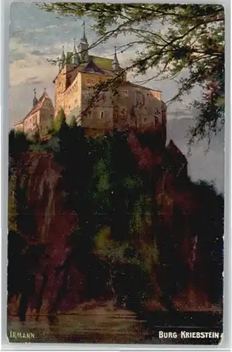 Waldheim Sachsen Burg Kriebstein Kuenstler Irmann x