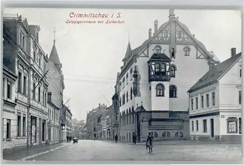 Crimmitschau Crimmitschau Leipzigerstrasse Lutherhof x / Crimmitschau /Zwickau LKR