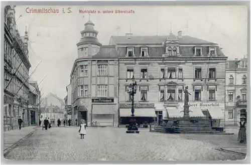 Crimmitschau Marktplatz Silberstrasse x