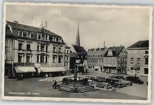 Crimmitschau Markt Robert Hauschild Most x