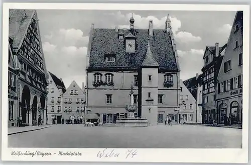 Weissenburg Marktplatz *