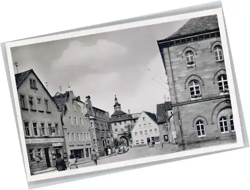 Wassertruedingen Marktplatz *