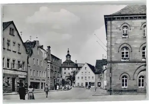 Wassertruedingen Marktplatz *