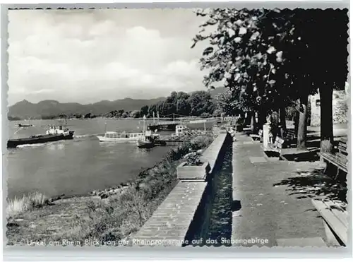 Unkel Rheinpromenade Siebengebirge *