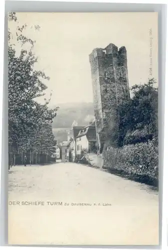 Dausenau Schiefer Turm *