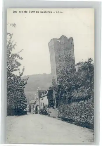 Dausenau Schiefer Turm *