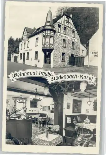 Brodenbach Brodenbach Weinhaus Traube x / Brodenbach /Mayen-Koblenz LKR