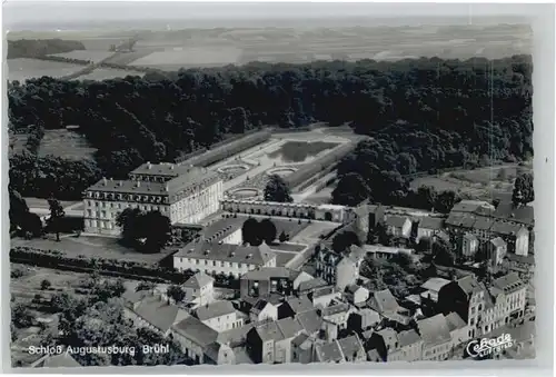 Bruehl Fliegeraufnahme Schloss Augustusburg *