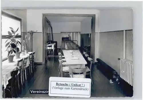 Bruehl Pingsdorf Restaurant Josef Meyer Vereinszimmer Kegelbahn *