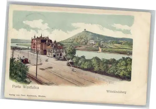Porta Westfalica Wittekindsberg Bahnhof x