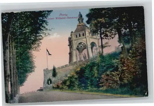 Porta Westfalica Kaiser Wilhelm Denkmal x