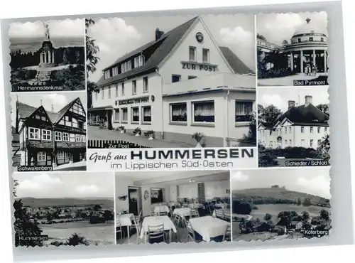 Luegde Hotel Pension Zur Post Hermanns Denkmal Schwalenberg *