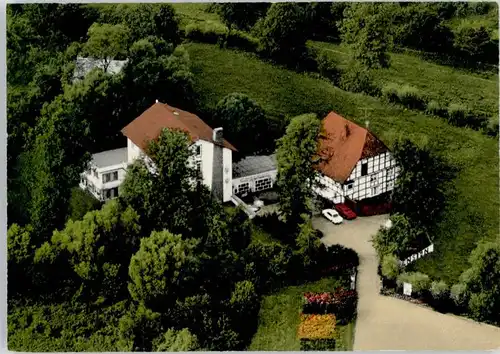 Barntrup Fliegeraufnahme Hotel Pension Paradiesmuehle *