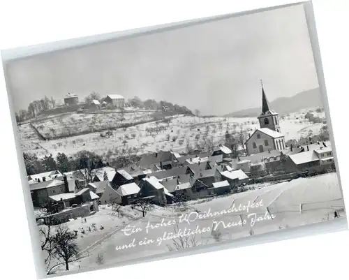 Reichelsheim Odenwald Burg Reichenberg Weihnachtsgruesse *