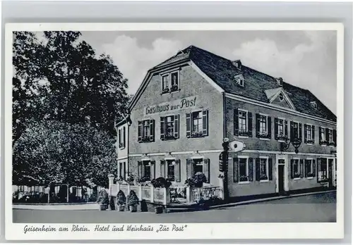 Geisenheim Geisenheim Hotel Weinhaus Zur Post * / Geisenheim /Rheingau-Taunus-Kreis LKR
