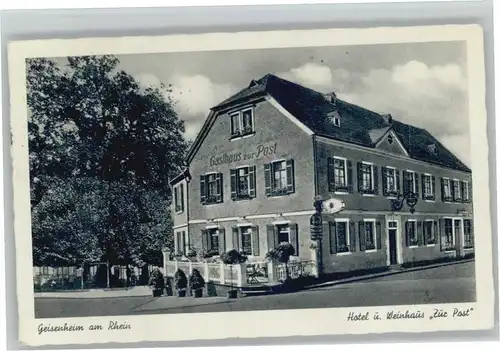 Geisenheim Geisenheim Hotel Weinhaus Zur Post x / Geisenheim /Rheingau-Taunus-Kreis LKR
