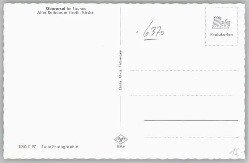 Oberursel Taunus Oberursel  * / Oberursel (Taunus) /Hochtaunuskreis LKR