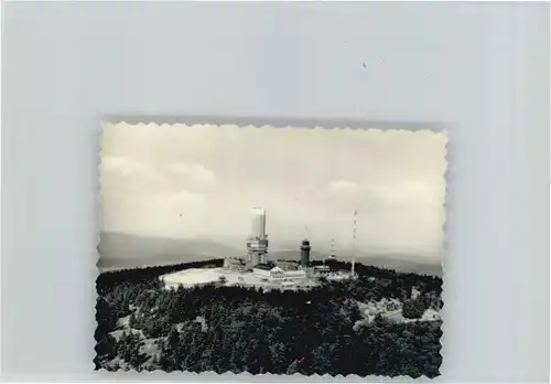 Feldberg Taunus Fliegeraufnahme Fernsehturm UKW Sender Fernmeldeturm *