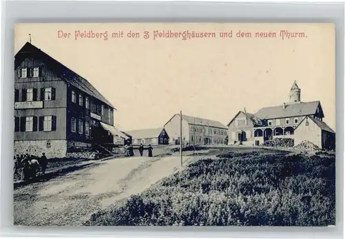 Feldberg Taunus Drei Feldberghaeuser Turm *