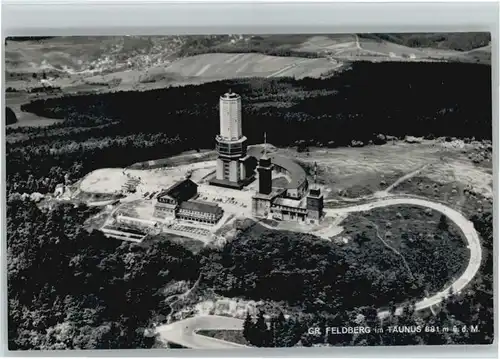 Feldberg Taunus Fliegeraufnahme Fernsehturm UKW Sender Fernmeldeturm *