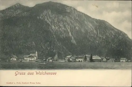 Walchensee  / Kochel a.See /Bad Toelz-Wolfratshausen LKR