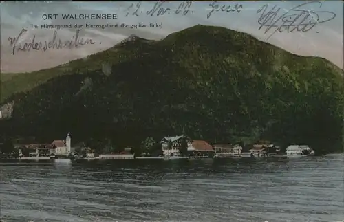 Walchensee  / Kochel a.See /Bad Toelz-Wolfratshausen LKR