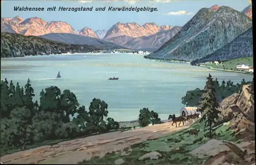 Walchensee Herzogstand
Karwendelgebirge / Kochel a.See /Bad Toelz-Wolfratshausen LKR
