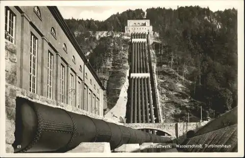 Walchensee Walchensee-Kraftwerk
Wasserschloss
Turbinenhaus / Kochel a.See /Bad Toelz-Wolfratshausen LKR