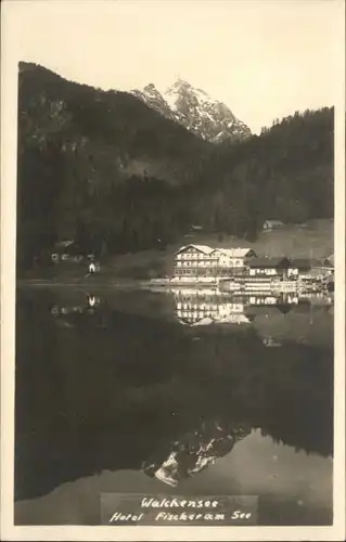 Walchensee Hotel Fischer am See / Kochel a.See /Bad Toelz-Wolfratshausen LKR