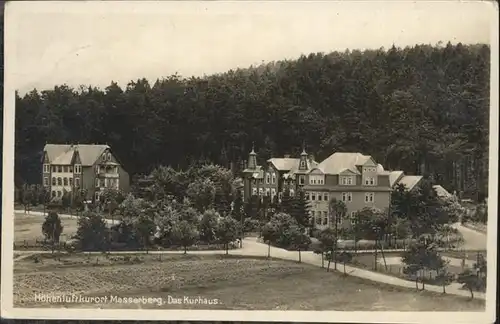 Masserberg Kurhaus / Masserberg /Hildburghausen LKR