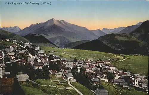 Leysin Pic Chaussy / Leysin /Bz. Aigle