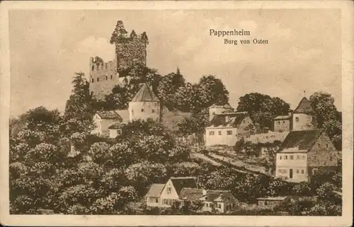 Pappenheim Burg
Osten / Pappenheim /Weissenburg-Gunzenhausen LKR