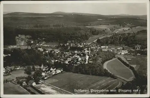Pappenheim Flugbild / Pappenheim /Weissenburg-Gunzenhausen LKR