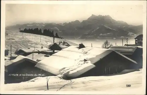 Leysin Dents du Midi / Leysin /Bz. Aigle