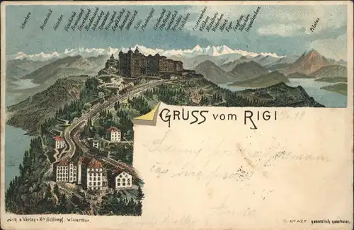 Rigi Kulm  / Rigi Kulm /Rg. Rigi