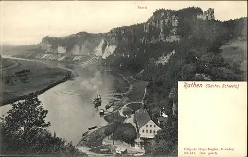 Rathen Saechsische Schweiz Bastei / Rathen Sachsen /Saechsische Schweiz-Osterzgebirge LKR