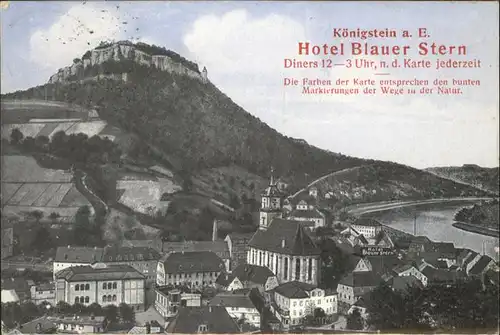 Koenigstein Saechsische Schweiz Hotel Blauer Stern / Koenigstein Saechsische Schweiz /Saechsische Schweiz-Osterzgebirge LKR