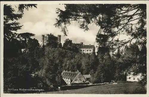 Hohenschwangau Schloss / Schwangau /Ostallgaeu LKR