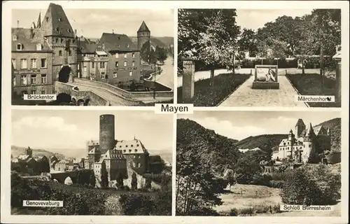 Mayen Brueckentor
Maerchenhorst
Genovevaburg / Mayen /Mayen-Koblenz LKR