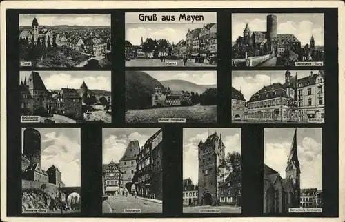 Mayen Genovevaburg
Schloss buerresheim
Brueckentor / Mayen /Mayen-Koblenz LKR