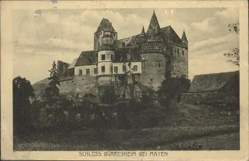 Mayen Schloss Buerresheim / Mayen /Mayen-Koblenz LKR