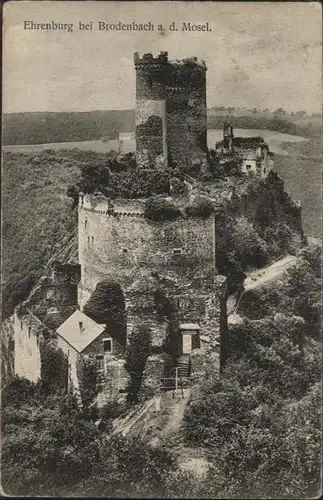 Brodenbach Ehrenburg Ruine Mosel / Brodenbach /Mayen-Koblenz LKR