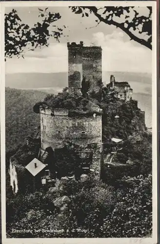 Brodenbach Mosel Ruine Ehrenburg / Brodenbach /Mayen-Koblenz LKR