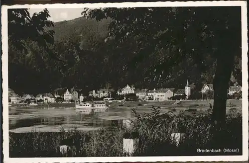 Brodenbach Mosel Schiff / Brodenbach /Mayen-Koblenz LKR