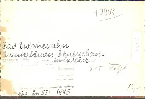 Bad Zwischenahn Ammerlaender Bauernhaus / Bad Zwischenahn /Ammerland LKR