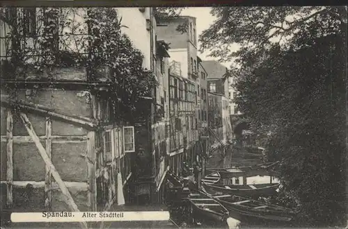 Spandau Alter Stadtteil / Berlin /Berlin Stadtkreis