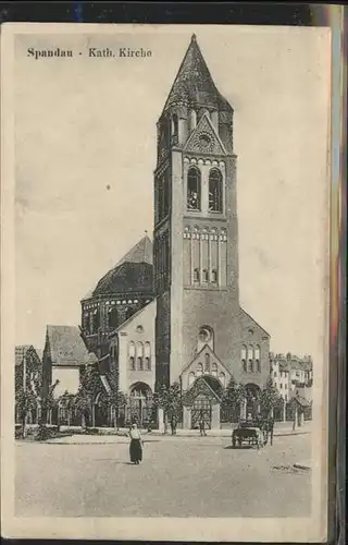 Spandau Kirche Kutsche / Berlin /Berlin Stadtkreis